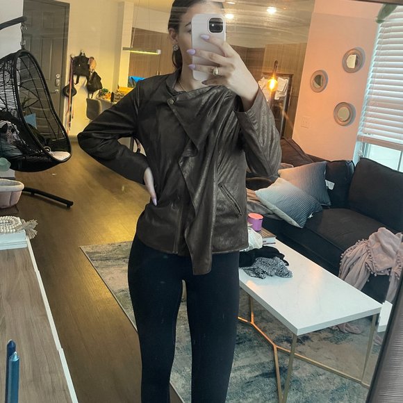 Bagatelle Bronze Biker Jacket - Picture 2 of 2